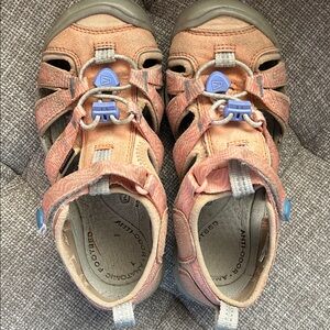 Keen Kids Sandals - Peach and Tan